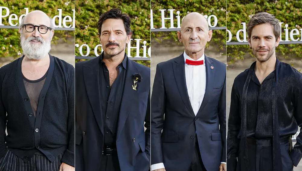 Javier Cámara, Andrés Velencoso, Modesto Lomba y Marc Clotet