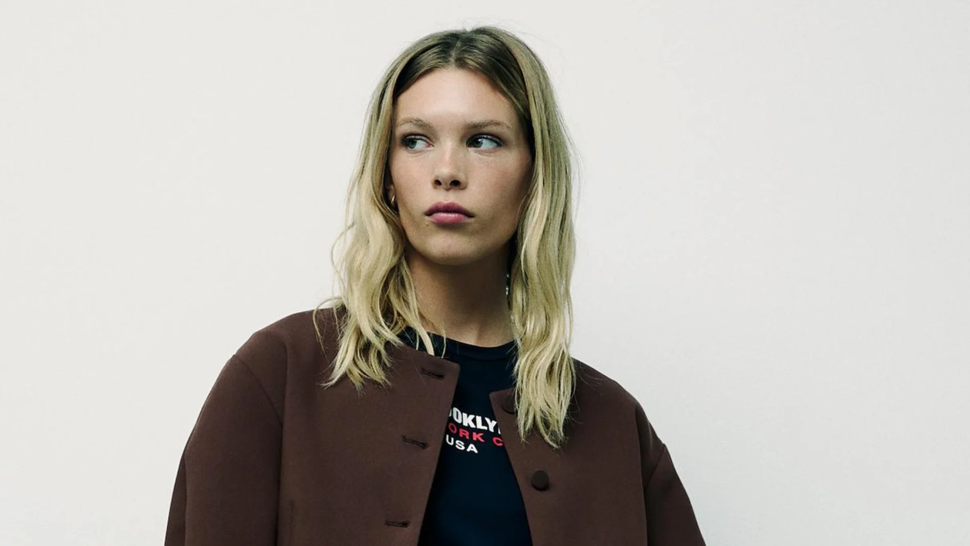 Conjunto marrón de Zara ideal para el otoño.