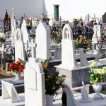 Imagen de archivo de un cementerio