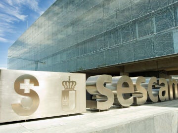 Imagen de un edificio del Servicio de Salud de Castilla-La Mancha (SESCAM)