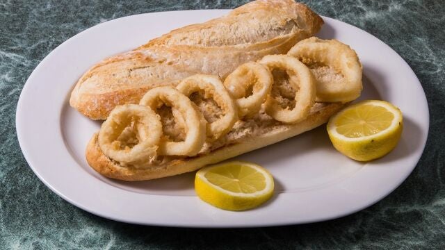 Bocadillo de calamares