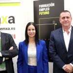 José A. Dafonte, Patricia García y José Manuel Campos, socios fundadores de