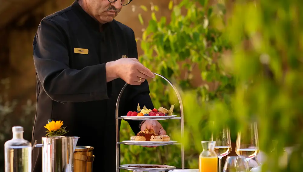 EUNICE Hotel Gastronómico. Jardín servicio