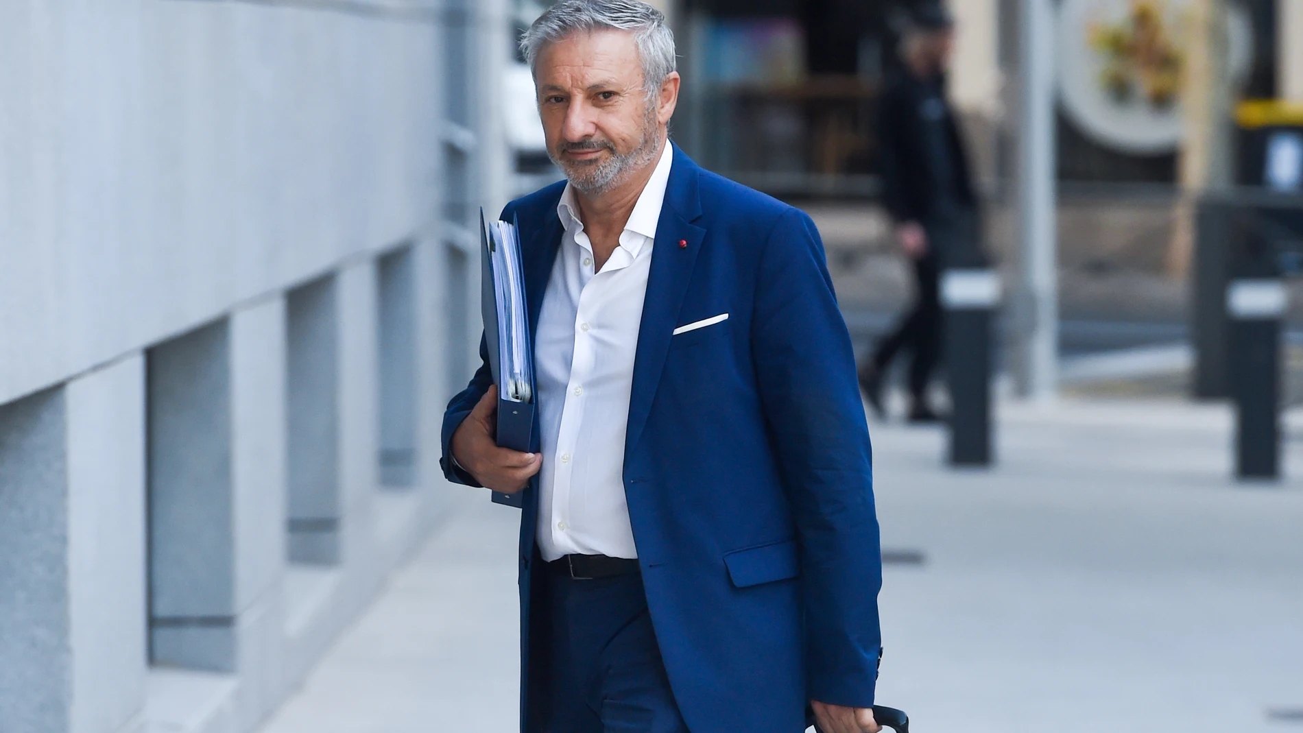 El expresidente de Puertos del Estado, Francisco Toledo, a su llegada para declarar como imputado en el ‘caso Koldo’, en la Audiencia Nacional, a 13 de septiembre de 2024, en Madrid (España). En el juicio se investigan los contratos públicos realizados durante la pandemia de Covid-19, relacionados con la intermediación de Koldo García Izaguirre, así como los posibles casos de corrupción que, directa o indirectamente, tengan relación con las actividades y contactos de las personas que forman p...