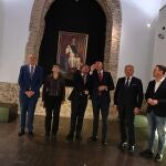 José Antonio Diez junto a José Antonio Santano y Nicanor Sen entre otros