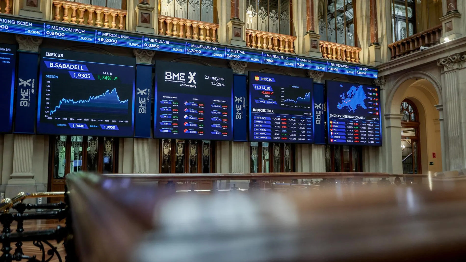 Economía/Finanzas.- El Comité Asesor Técnico del Ibex modifica los índices ESG y Growth Market