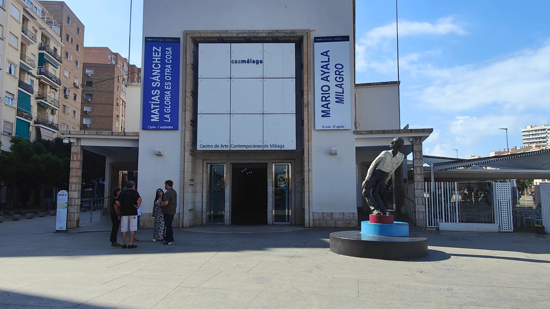 Imagen de archivo del CAC Málaga, ubicado en el Mercado de Mayoristas