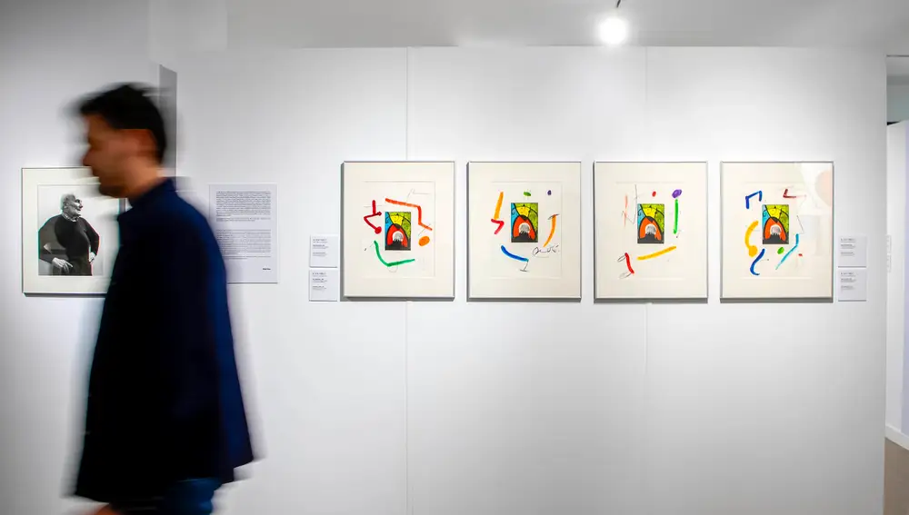 Algunas de las obras que se pueden ver en la exposición