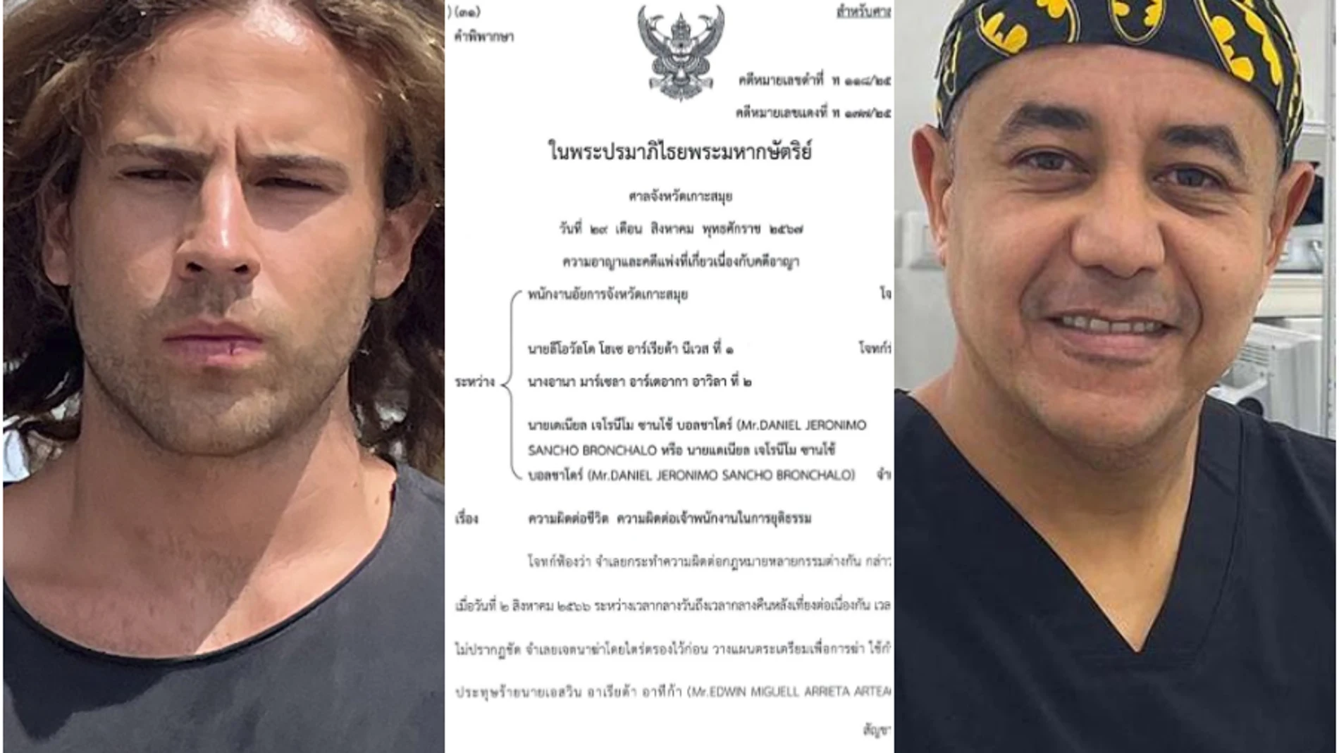 Accedemos a la sentencia de Daniel Sancho: se confirma su “relación homosexual” con Edwin Arrieta y por qué lo mató