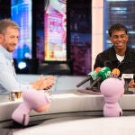 Lamine Yamal en su visita a "El Hormiguero"