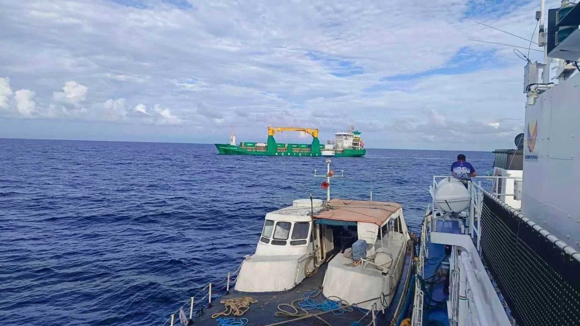 Filipinas.- Filipinas anuncia que un barco dañado por la Guardia Costera china abandona el mar de China meridional