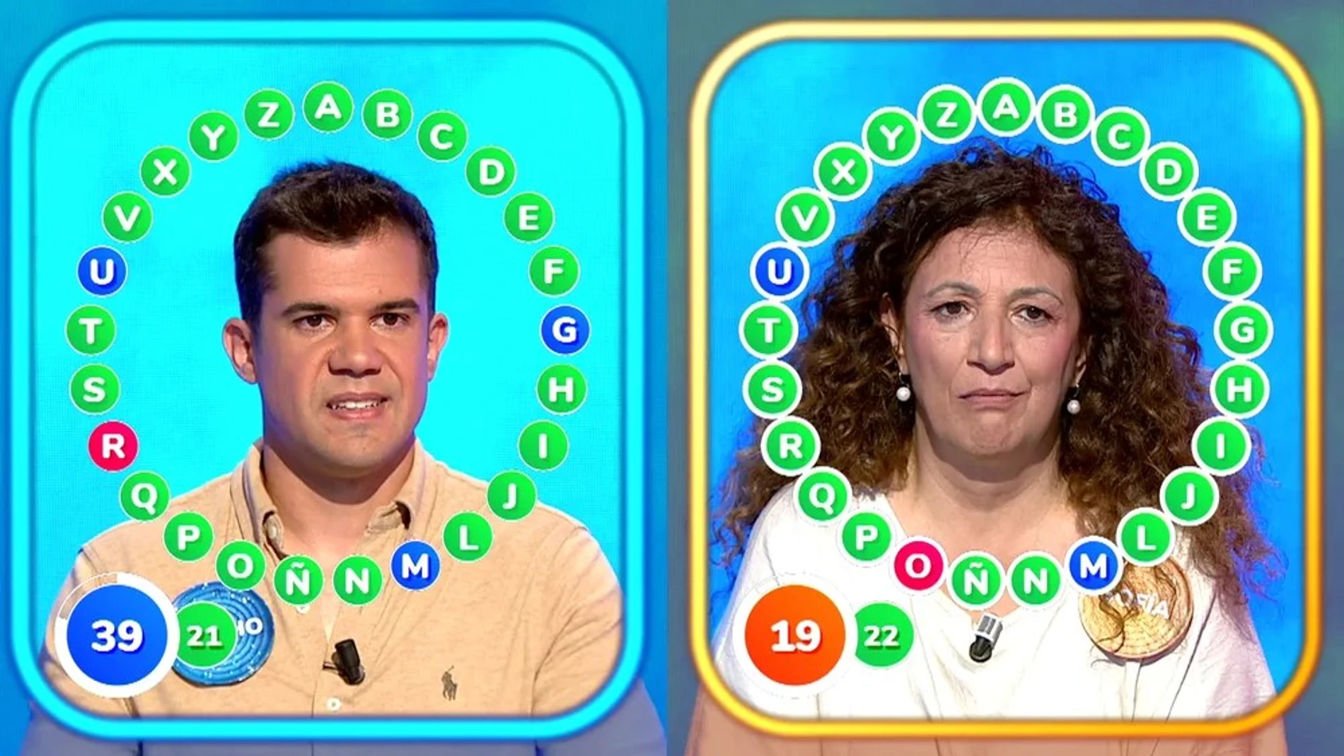 Sofía vence a Nacho por un suspiro y disputará la final contra Pablo en "Pasapalabra"