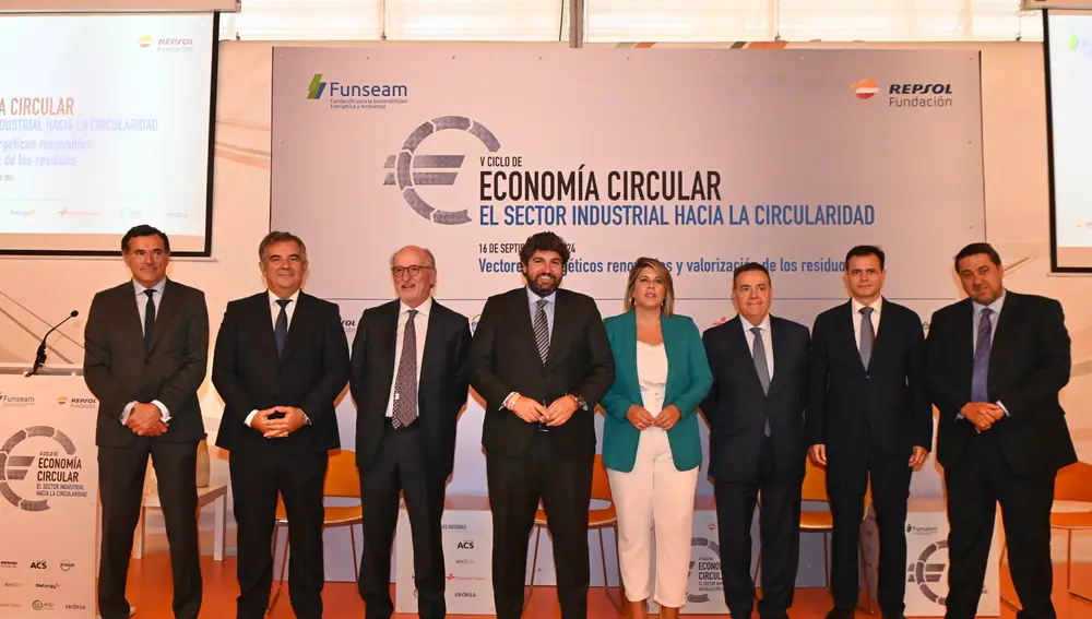 La jornada ‘Vectores energéticos renovables y valorización de los residuos en la industria’, en el marco del V Ciclo de Economía Circular, organizado por Fundación Repsol y Fundación para la Sostenibilidad Energética y Ambiental (Funseam).