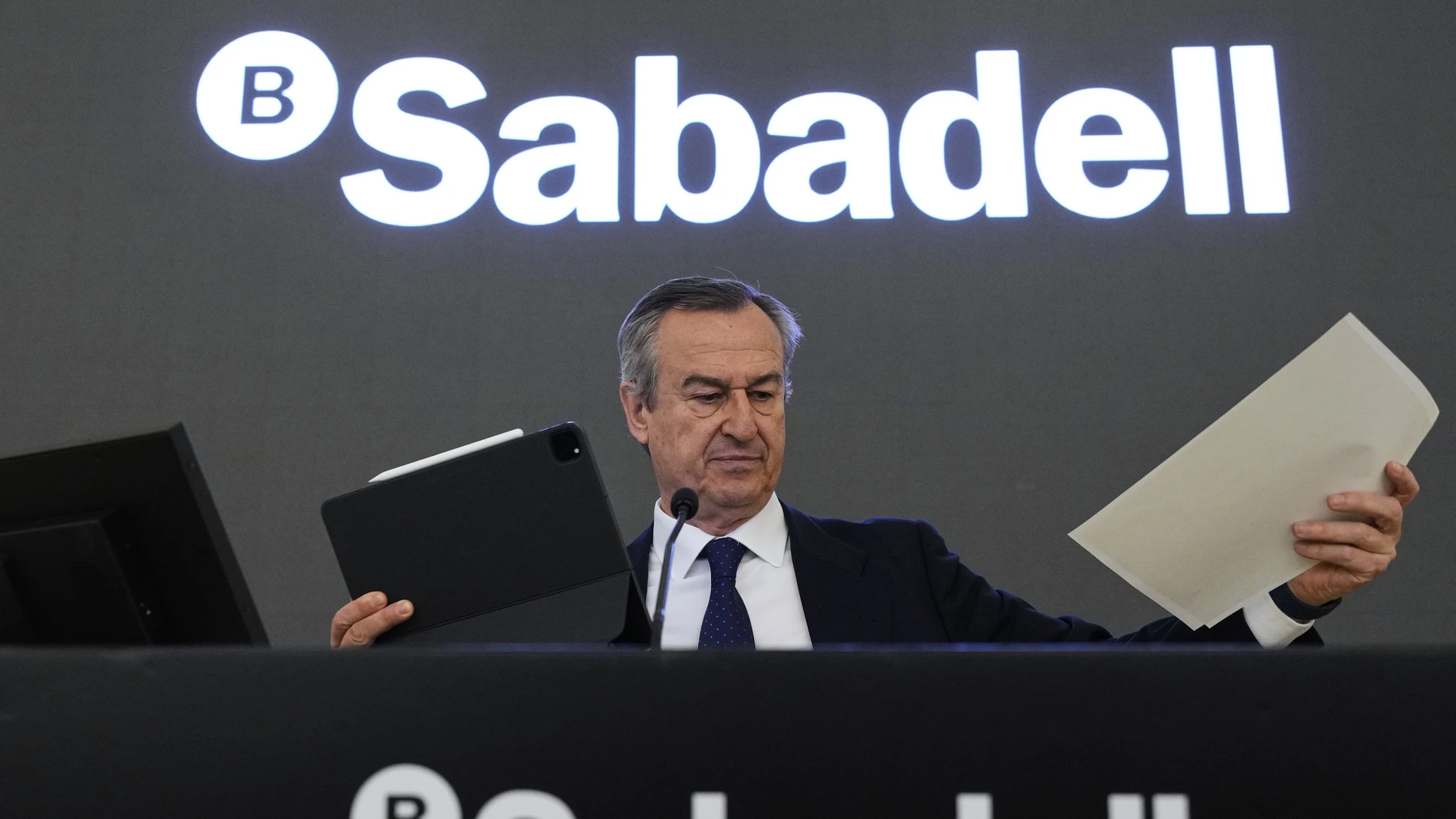 El consejero delegado del Banco Sabadell, César González-Bueno.
