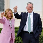 R.Unido/Italia.- Starmer elogia los avances "notables" de Italia en tema migratorio y podría copiar el modelo de Meloni