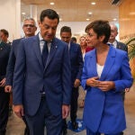 La ministra Isabel Rodríguez inaugura el IV Congreso Nacional de Vivienda en Málaga junto a Juanma Moreno