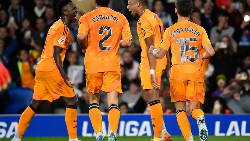 Jugadores del Real Madrid.