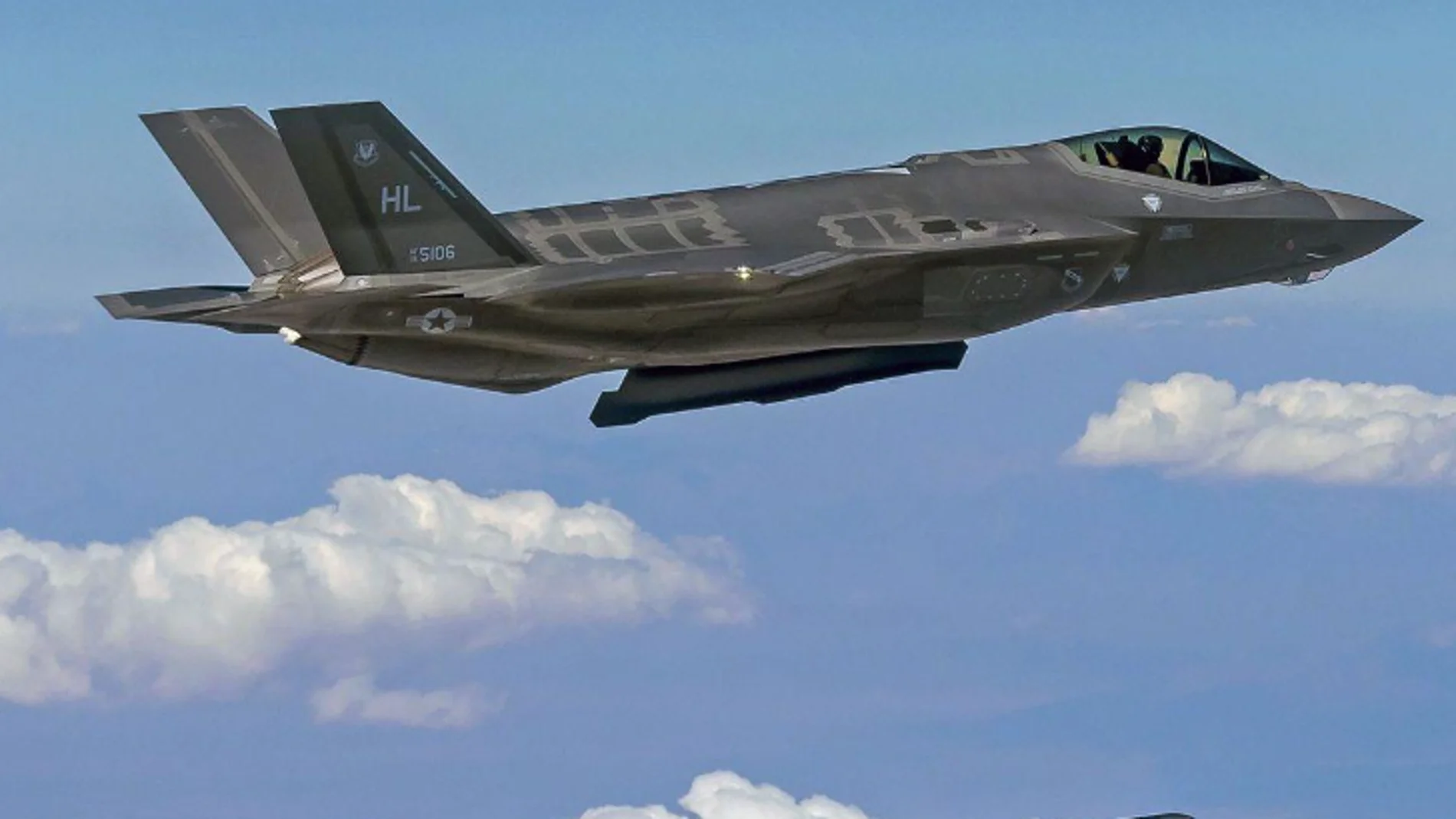 Un avión F-35