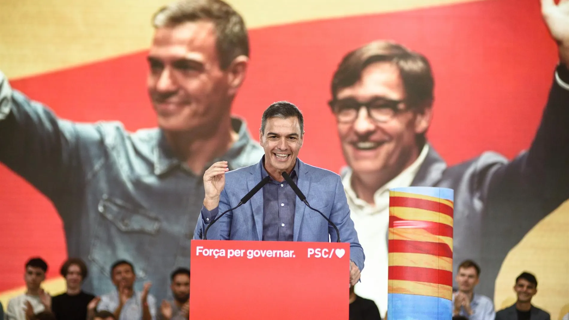 Sánchez participará en la Festa de la Rosa del PSC el domingo en Gavà (Barcelona)