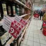 Precios en supermercados. 