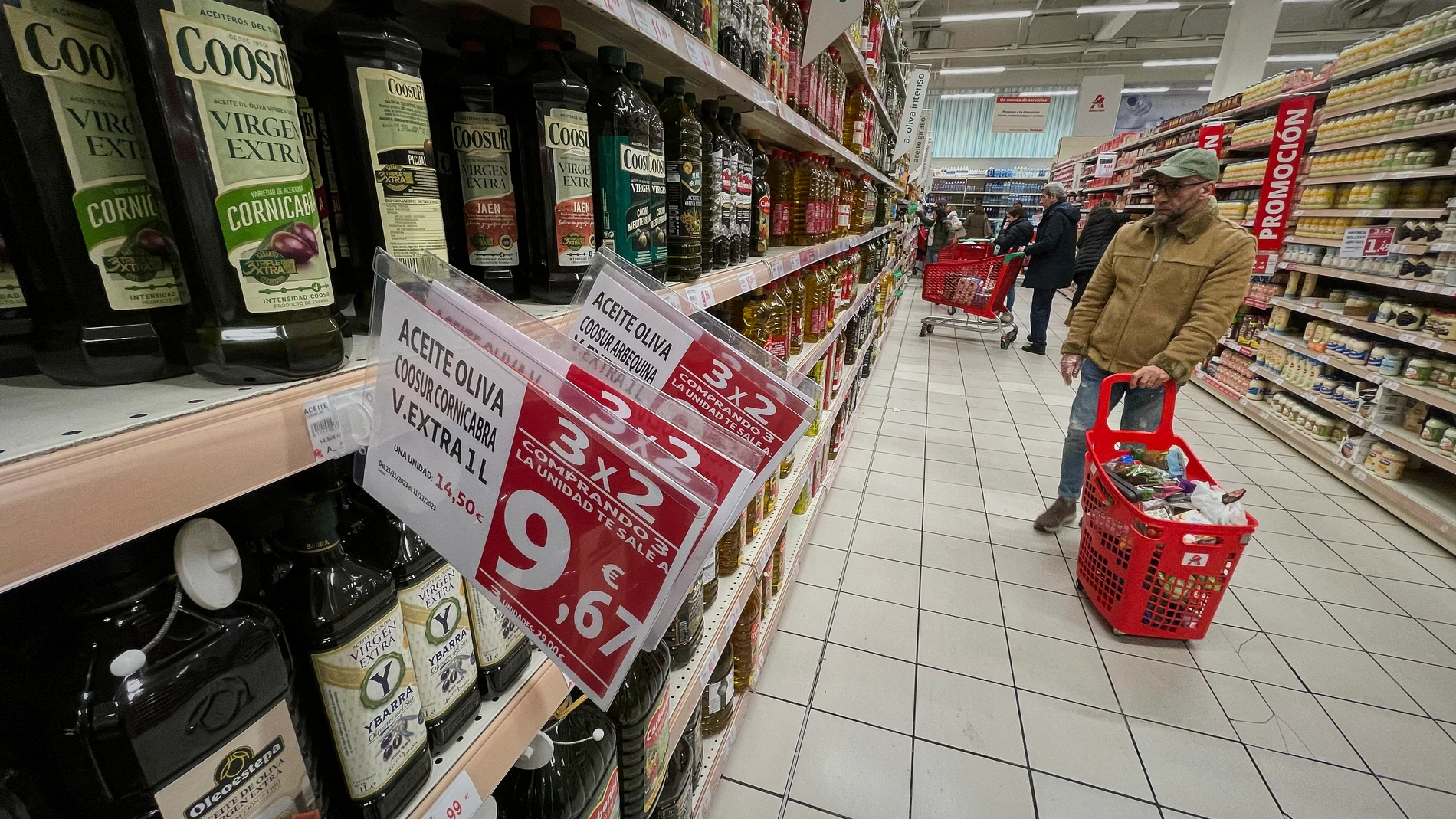 Precios en supermercados.