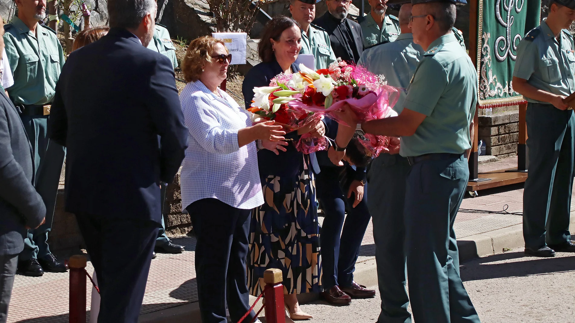 Homenaje a los guardia civiles fallecidos hace diez años