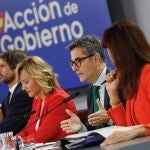 Rueda de prensa posterior a la reunion del Consejo de Ministros, con las intervenciones de Ernest Urtasun, Pil