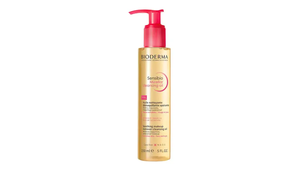 Aceite micellar desmaquillante sensibio