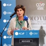 María San Gil en la presentación del Congreso Católicos y Vida Pública.