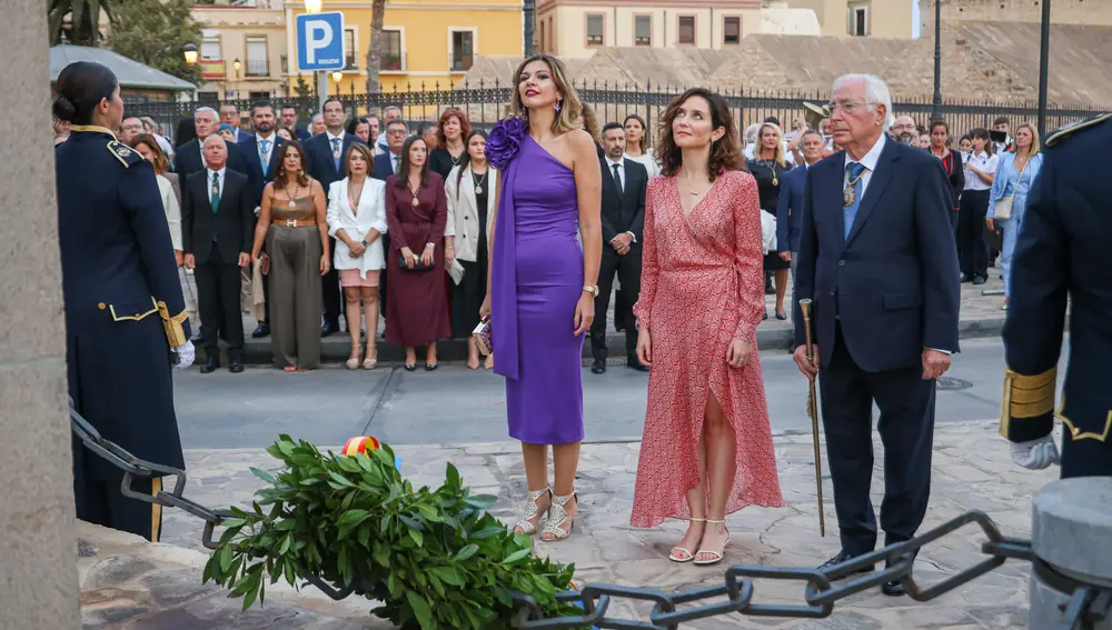 Ayuso participa en el Día de la ciudad autónoma de Melilla