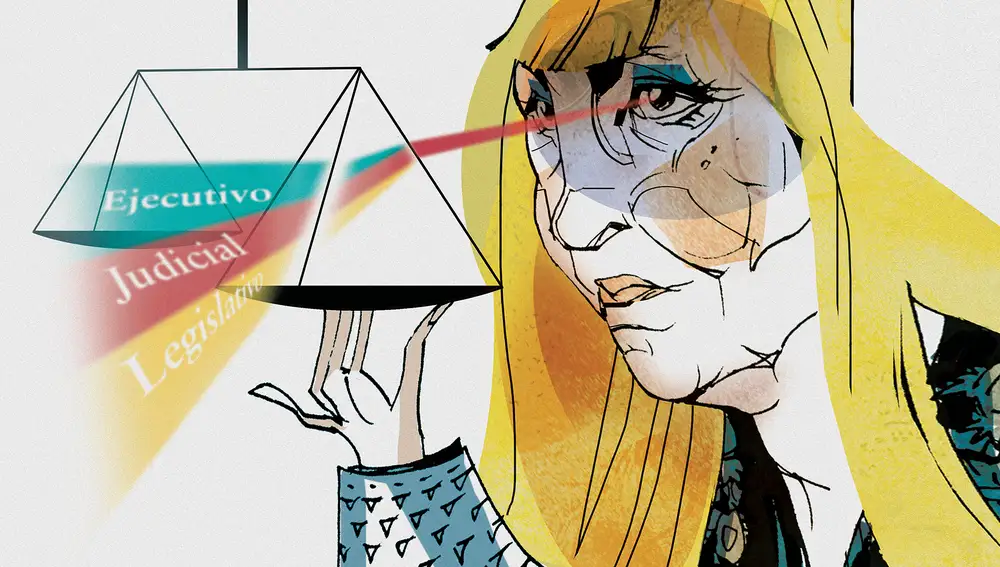 Una mirada a la presidenta Perelló