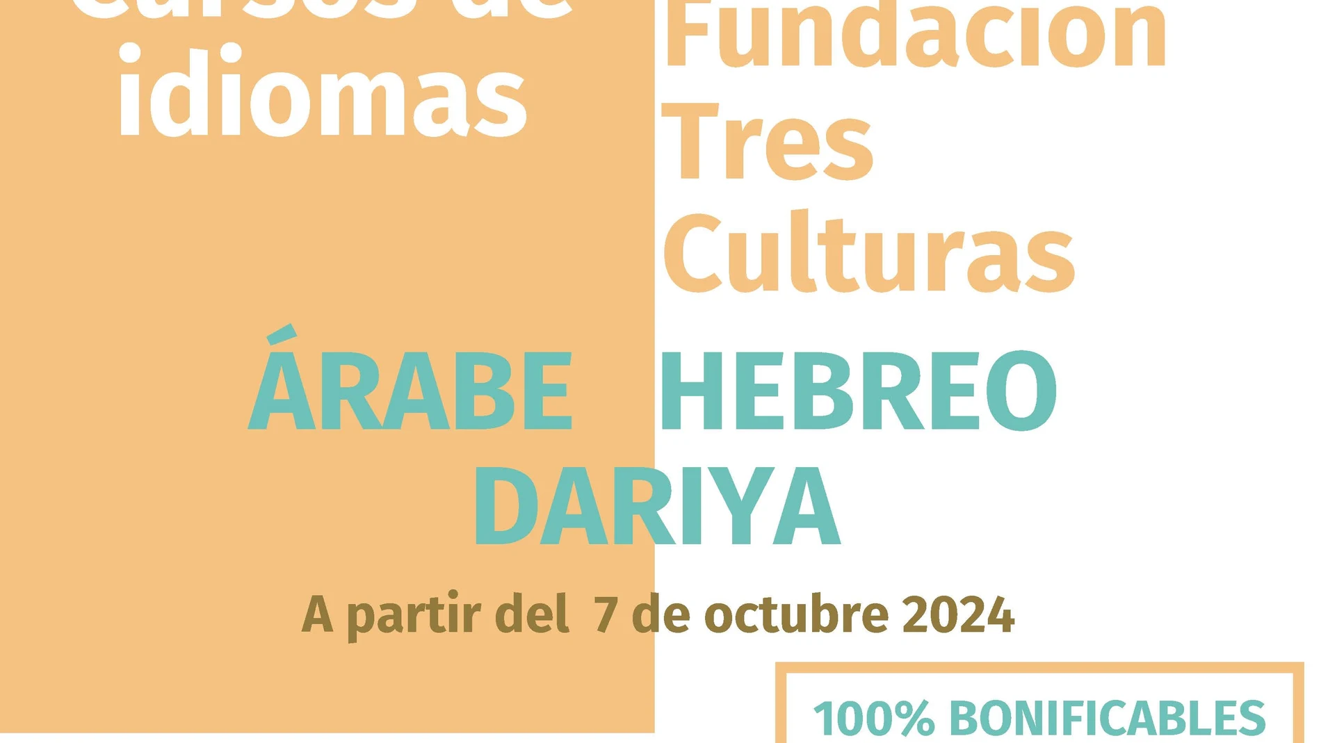 Cursos de árabe, hebreo y dariya de la Fundación Tres Culturas.REMITIDA / HANDOUT por FUNDACIÓN TRES CULTURASFotografía remitida a medios de comunicación exclusivamente para ilustrar la noticia a la que hace referencia la imagen, y citando la procedencia de la imagen en la firma17/09/2024