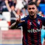 Sergio León con el Eibar