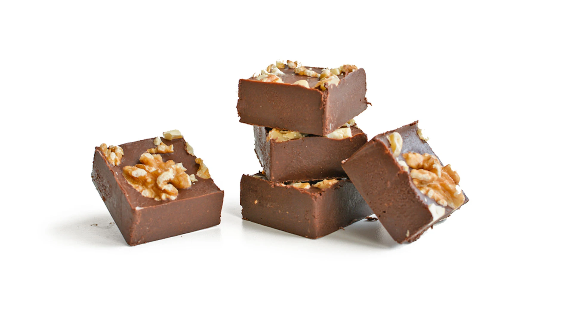 Bombones de chocolate y nueces