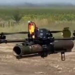 Ucrania desarrolla un dron equipado con lanzacohetes antitanque RPG-18 Mukha soviético.