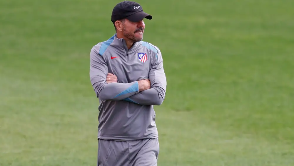Training session of Atletico de Madrid - UEFA Champions League
