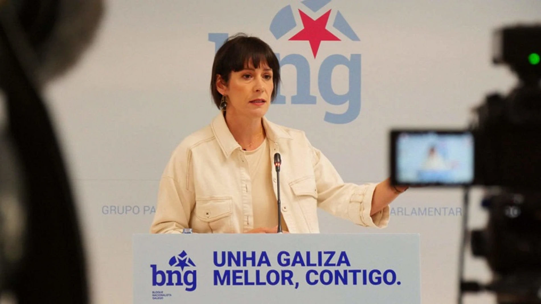 La líder del BNG, Ana Pontón.