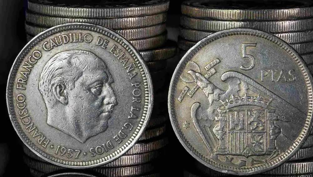 Esta es la moneda de cinco pesetas que, si la tienes en casa, puede valer hasta 35.000 euros