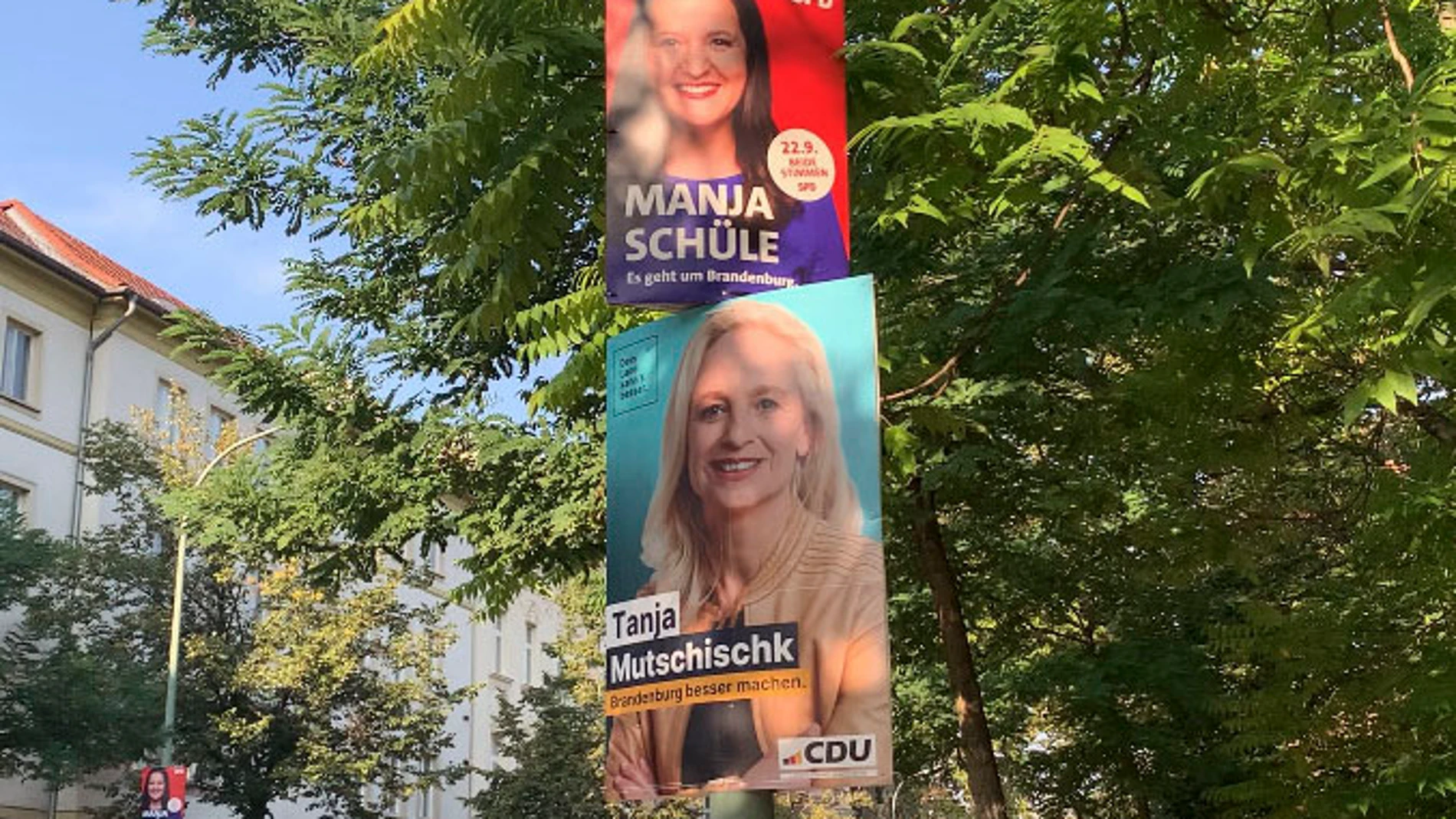 BERLÍN (ALEMANIA), 18/09/2024.- La región alemana de Brandeburgo, en el este del país, es escenario de un apretado pulso entre los socialdemócratas (SPD) del canciller Olaf Scholz, que podrían perder el poder por primera vez desde la reunificación, y la ultraderechista Alternativa para Alemania (AfD), antes de que el domingo se celebren allí elecciones regionales. EFE/ Salvador Martínez / Valesca Ricardo