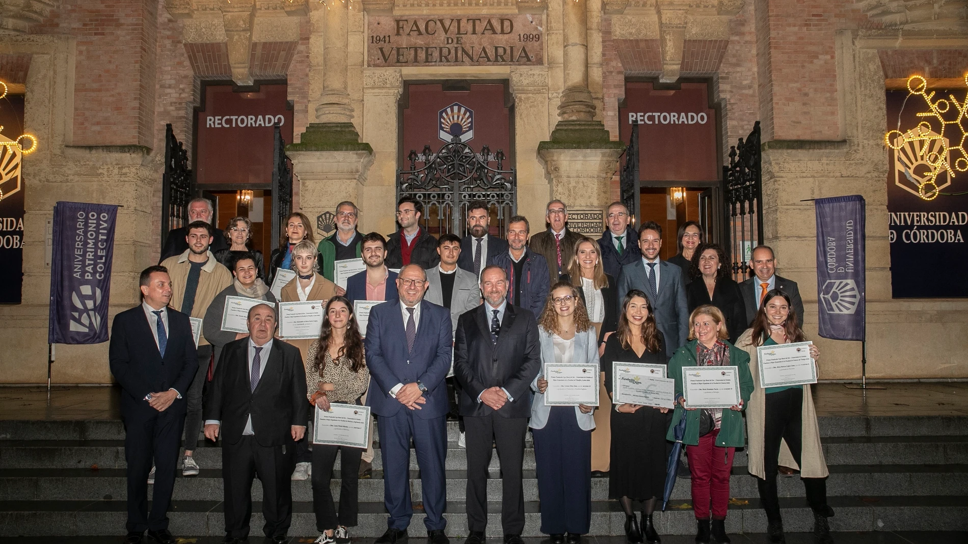 Foto de familia de una pasada edición de los premios