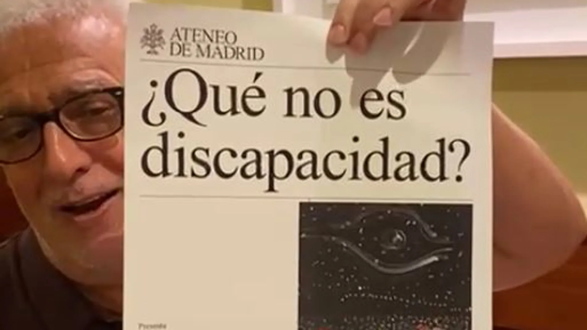 Leo Harlem invita a conocer "¿Qué no es discapacidad?"