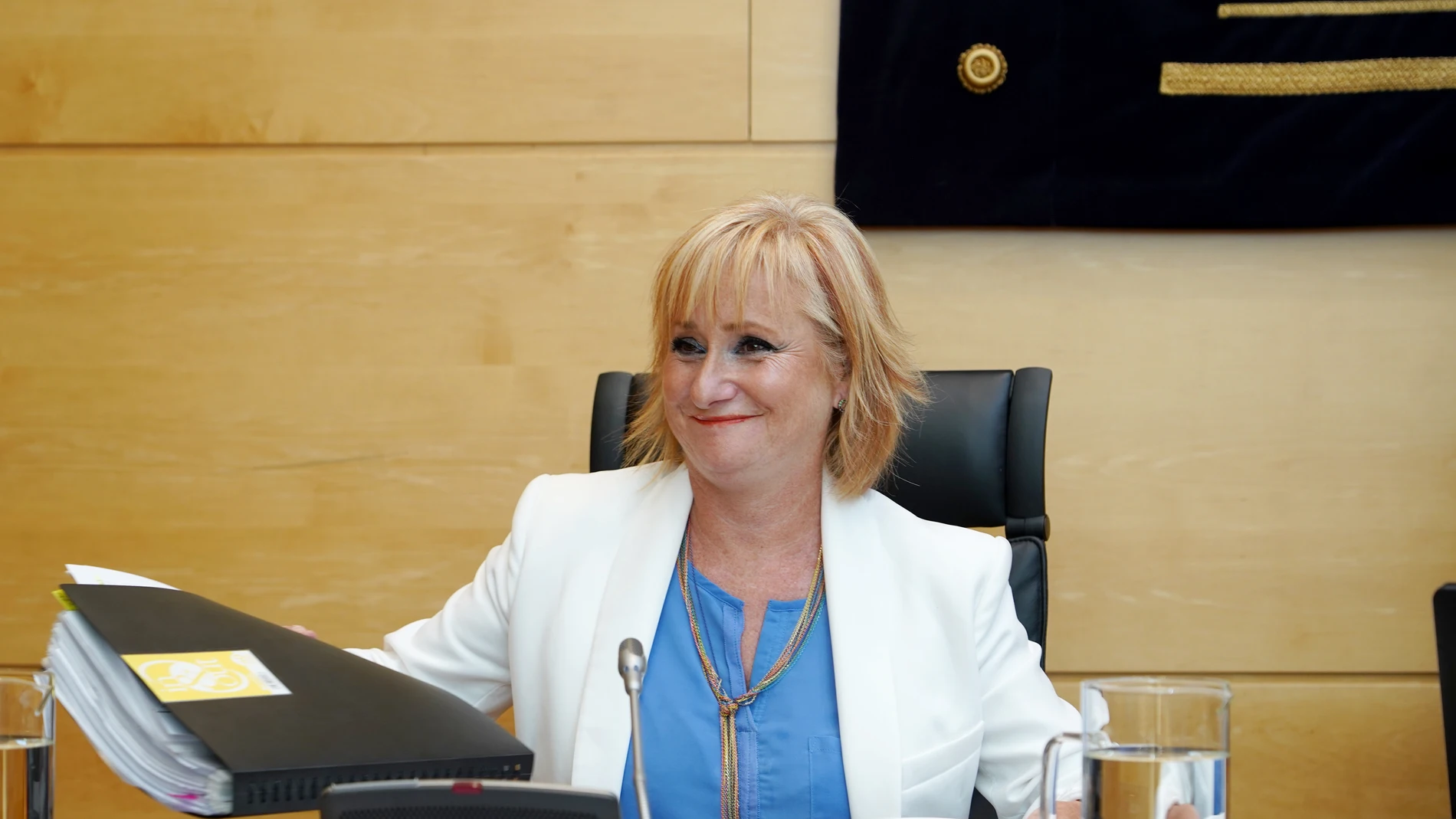 La consejera de Industria, Comercio y Empleo, Leticia García