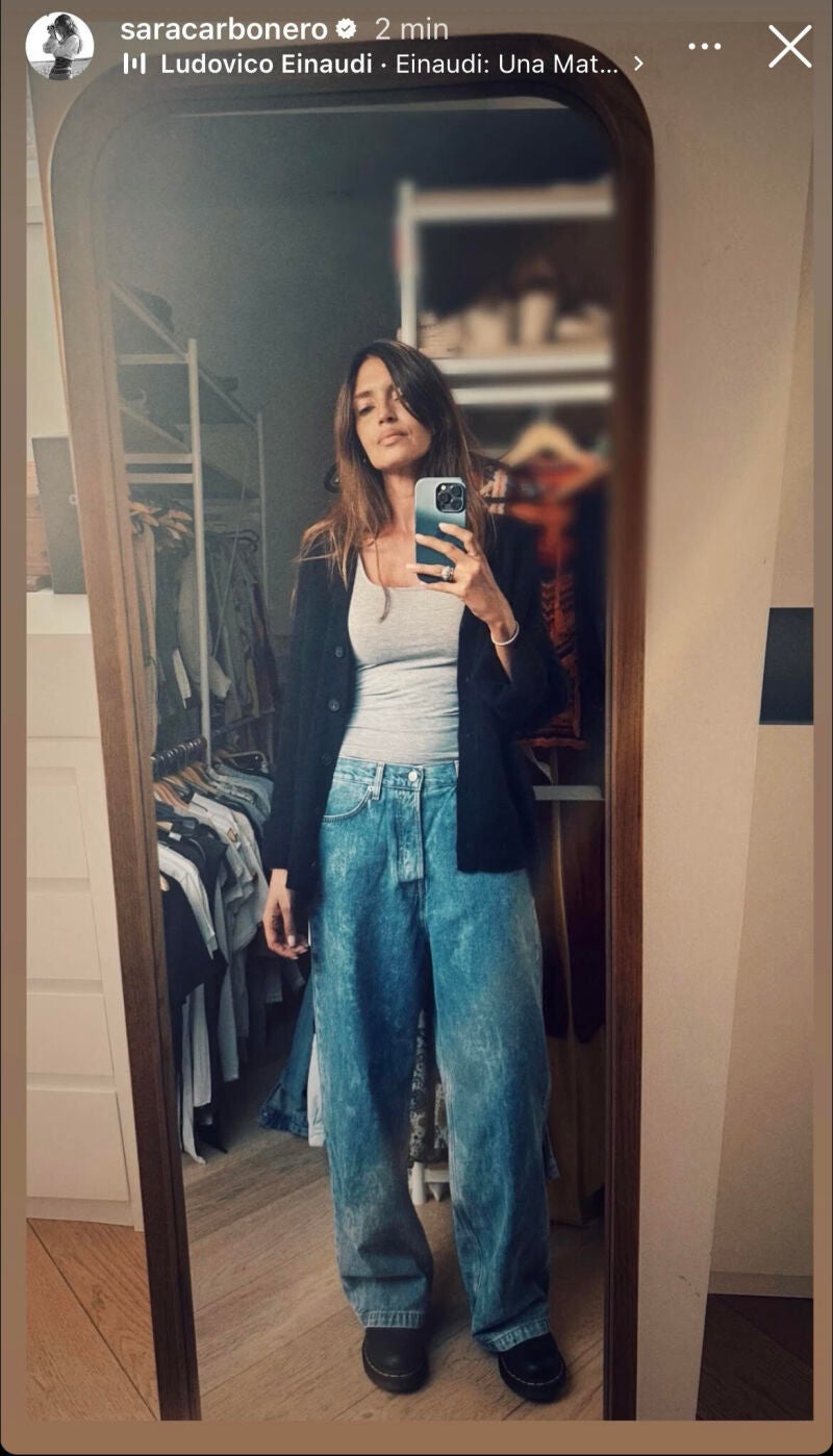 Sara Carbonero y su look más cómodo.