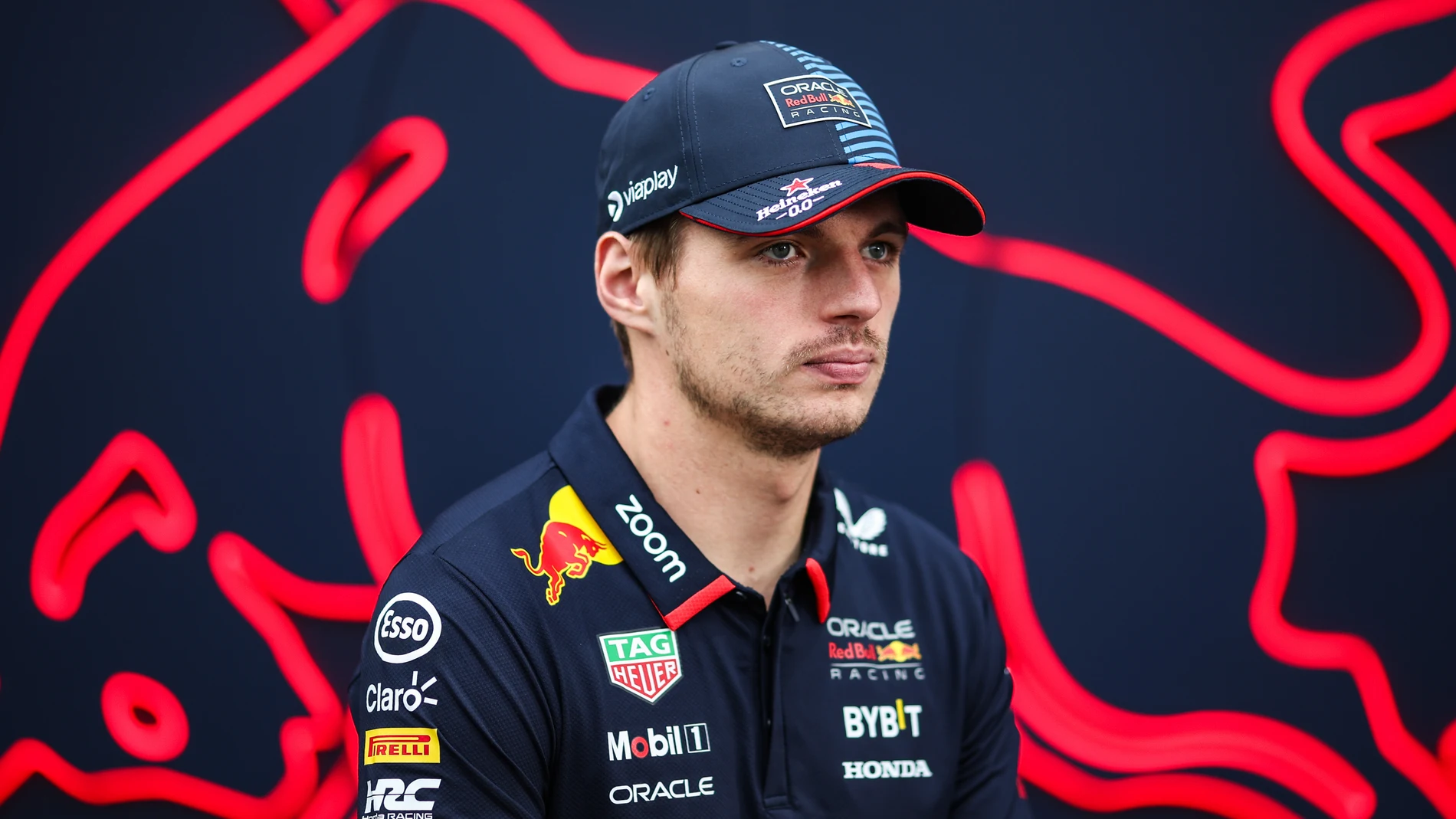 VERSTAPPEN Max (ned), Red Bull Racing RB20, portrait during the Formula 1 Singapore Grand Prix 2024, 18th round of the 2024 Formula One World Championship from September 20 to 22, 2024 on the Marina Bay Circuit, in Singapore, Singapore - Photo Xavi Bonilla / DPPI AFP7 19/09/2024 ONLY FOR USE IN SPAIN