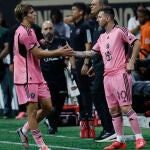 Lionel Messi en el partido frente al Atlanta United
