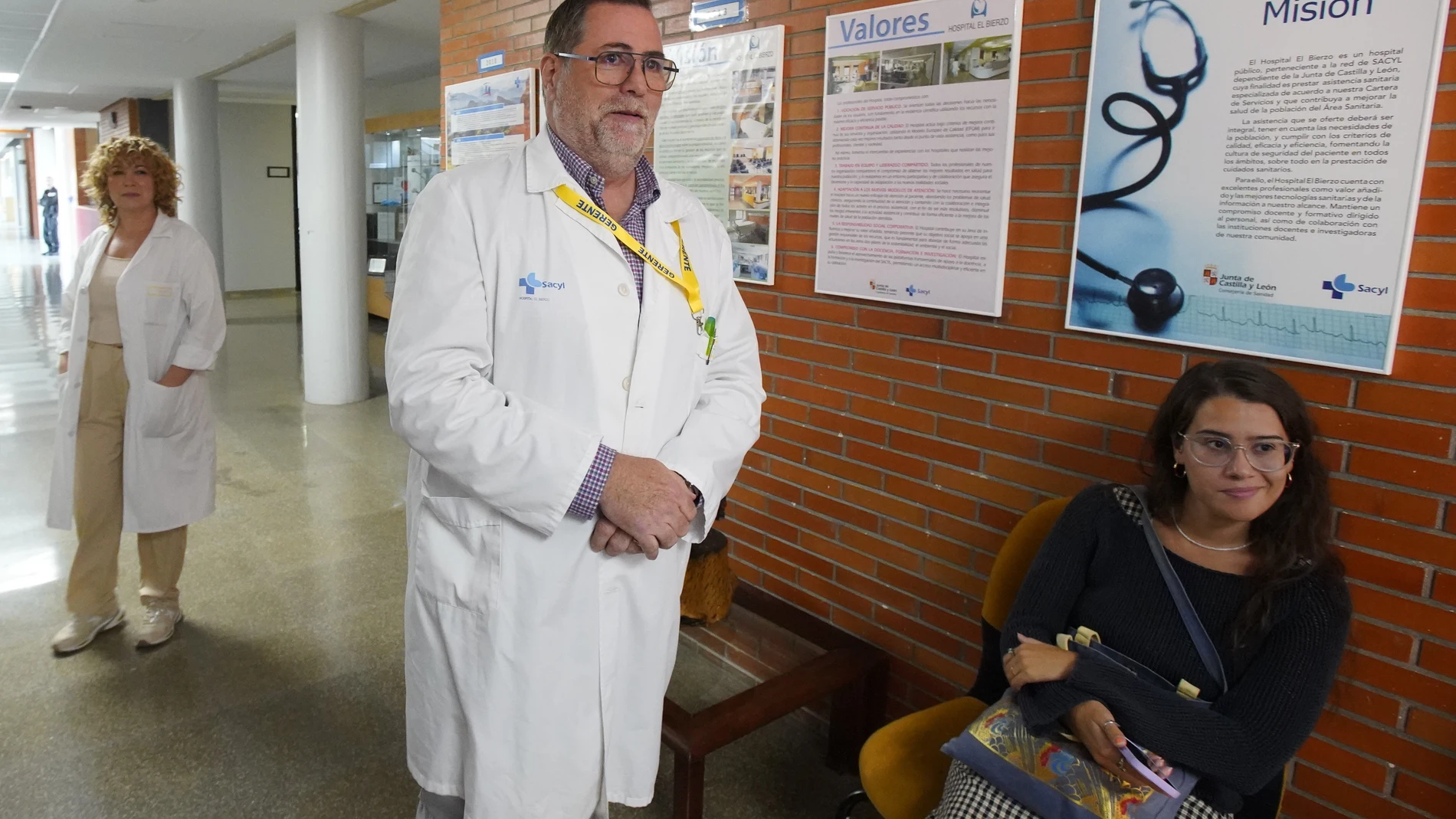 El nuevo gerente de Asistencia Sanitaria del Bierzo, Juan Ortiz de Saracho