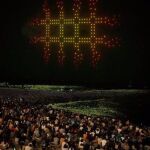 300 drones sobrevolarán la playa de la Barceloneta el 22 y 23 de septiembre por la Mercè