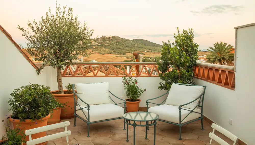 Terraza de Casa Pizarro Hotel