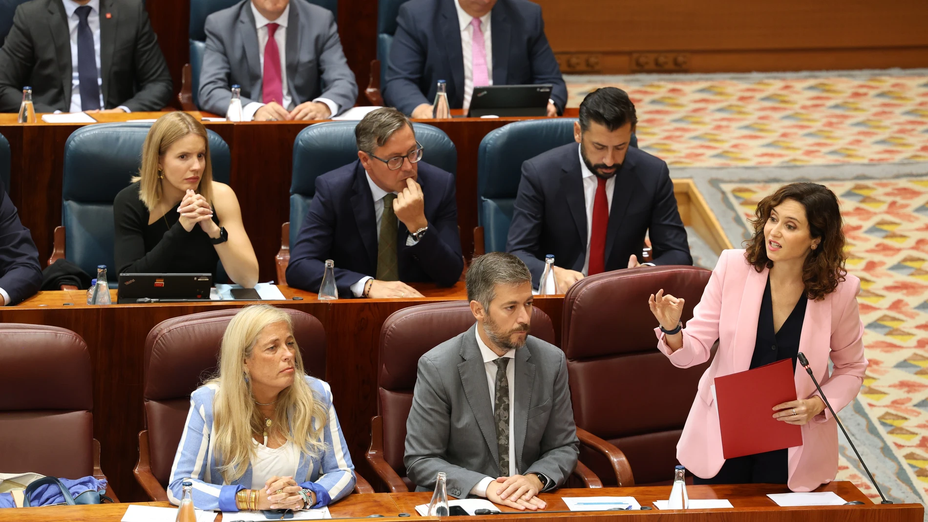 Isabel Díaz Ayuso en el Pleno de la Asamblea de MadridEUROPA PRESS - MARTA FERNÁNDEZ JARA19/09/2024