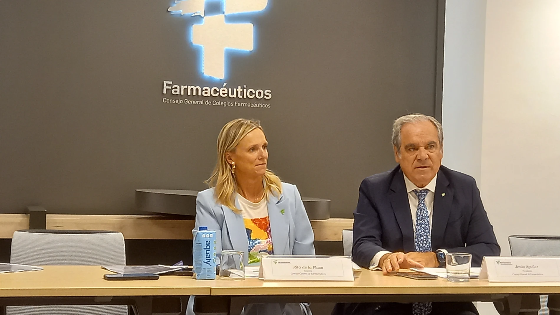 Rita de la Plaza y Jesús Aguilar